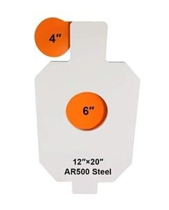 AR500 DUELING TREE 3/8" TARGETS